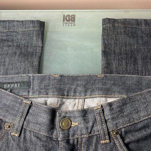 Authentic Gucci Jeans Dark Size 40